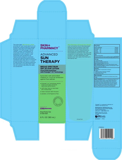 Skin Pharmacy Advanced Sun Therapy Broad Spectrum SPF 30 Sun packaging