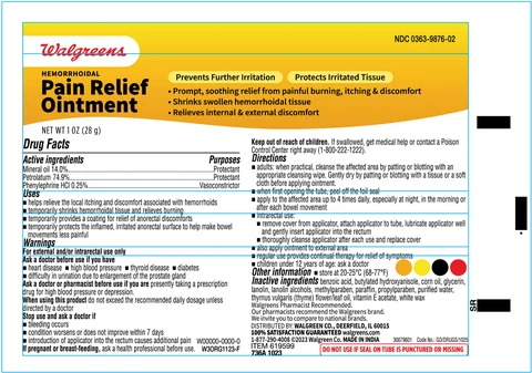 736A-Walgreens-Hemorrhoidal ointment-28g-label