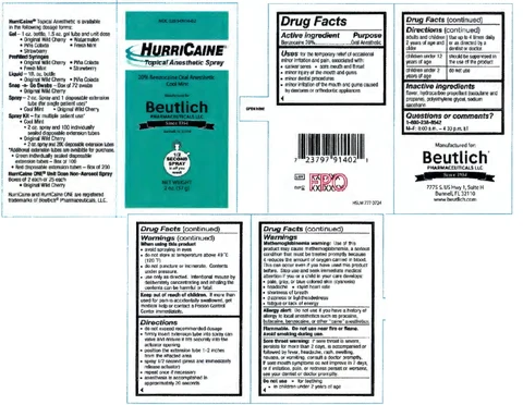 HurriCaineTopical Anesthetic 포장