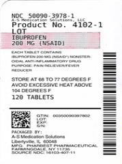 Ibuprofen 포장