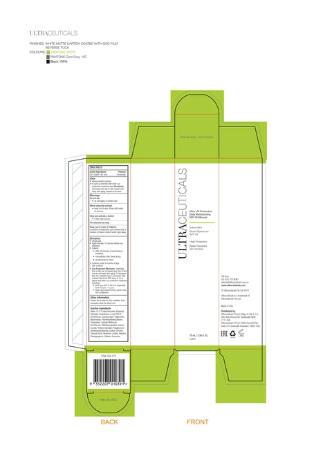 Ultra UV Protective Daily Moisturising SPF 30 Mineral Sunscreen 포장