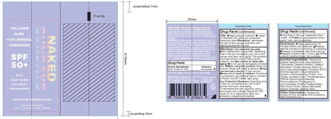 COLLAGEN GLOW MINERAL SUNSCREENSPF 50 packaging
