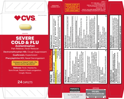 Severe Cold and Flu 포장