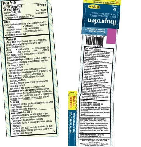 Ibuprofen, Lil Drug Store 포장