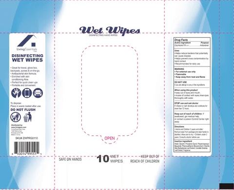 Wet Wipes packaging