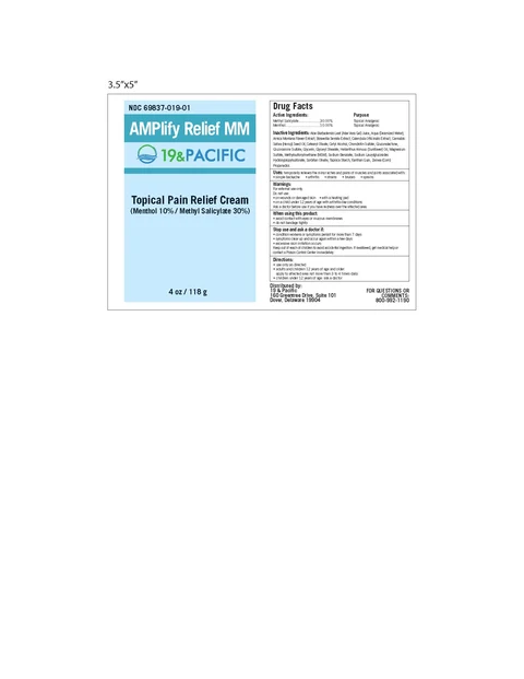 AMPlify Relief MM 포장