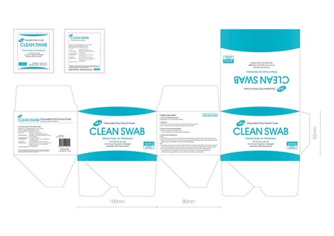 SM CLEANSWAB 포장