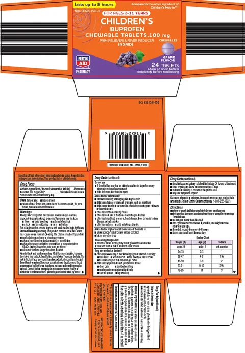 childrens ibuprofen packaging