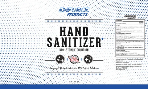 Hand Sanitizer packaging