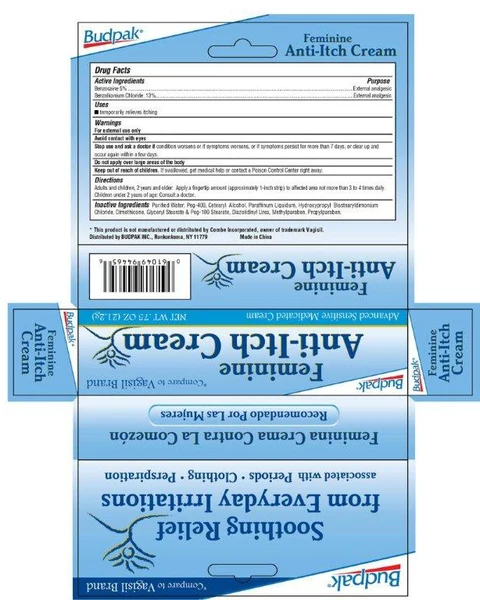 BudpackFeminine Anti-itch packaging