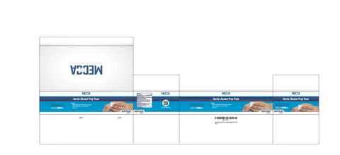 Sterile Alcohol Prep Pads packaging