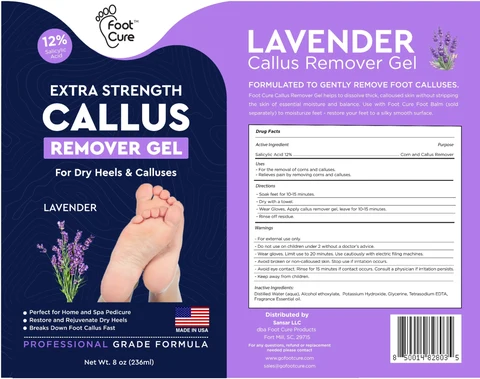 Lavender Callus Remover packaging