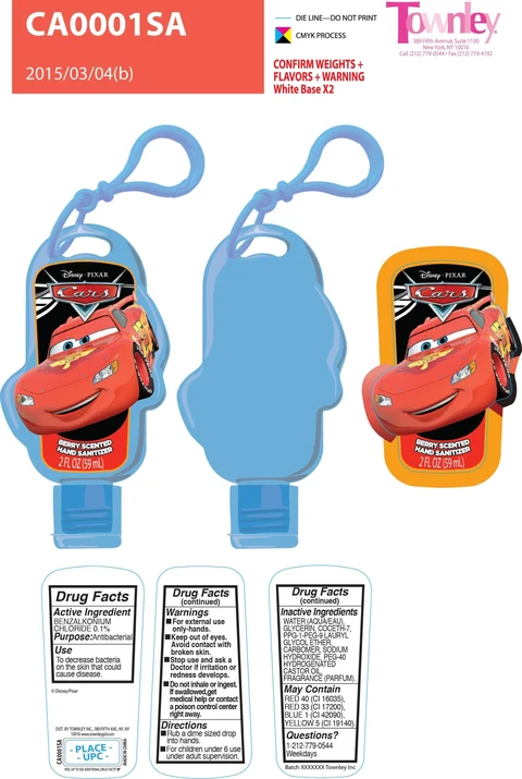 Berry Scented Hand SanitizerCars 포장
