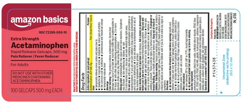 AMAZON BASICS ACETAMINOPHEN 포장