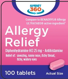 ALLERGY RELIEF 포장