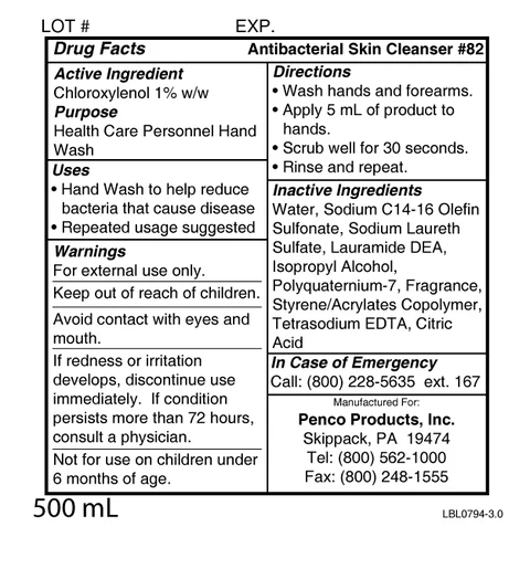 Antibacterial Skin Cleanser 82 포장