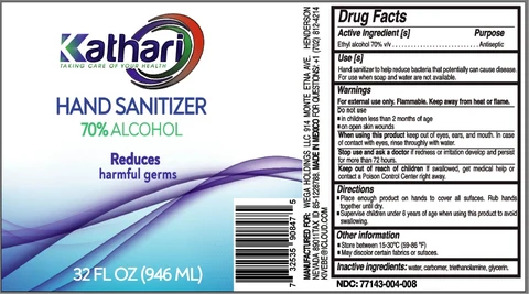 Hand Sanitizer packaging