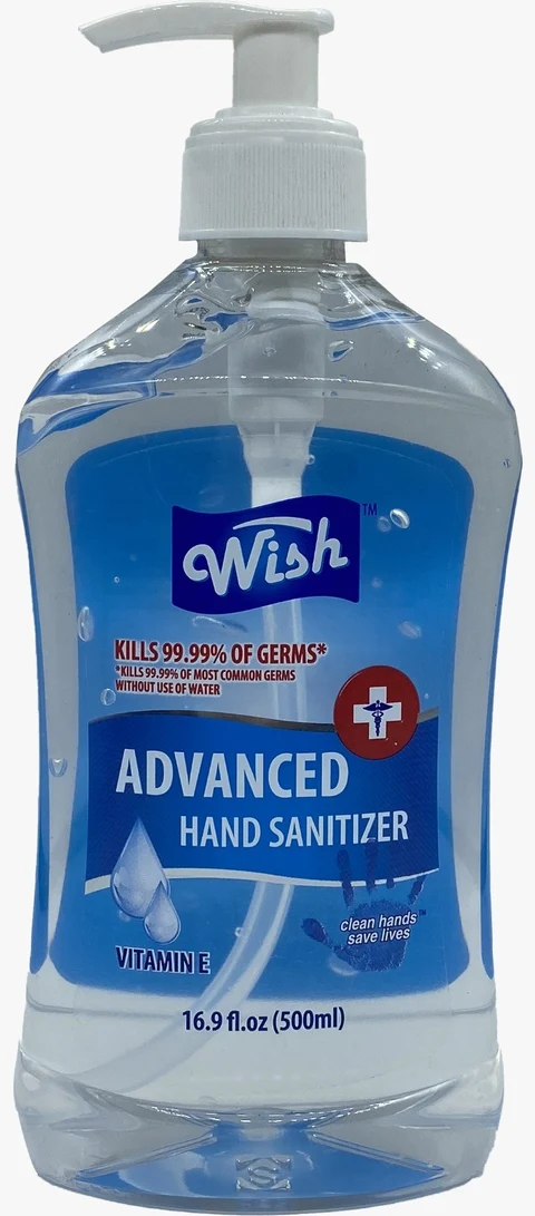 WISH HAND SANITIZER 포장