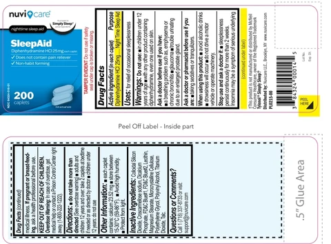 Sleep Aid packaging