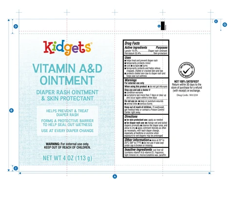 Vitamin A and D 포장