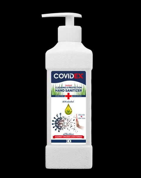 covidex gel 500 mL front
