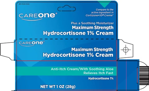 Care One hydrocortisonemaximum strength 포장