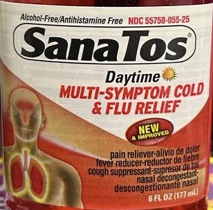Sanatos Multi Symptom Daytime 포장