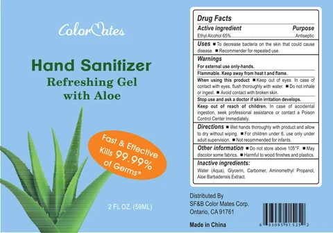 Hand Sanitizer packaging