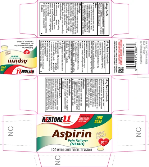 Aspirin 포장