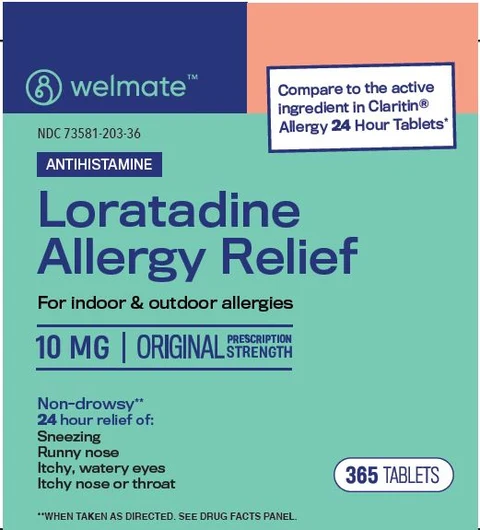 ALLERGY RELIEF 10mg 포장