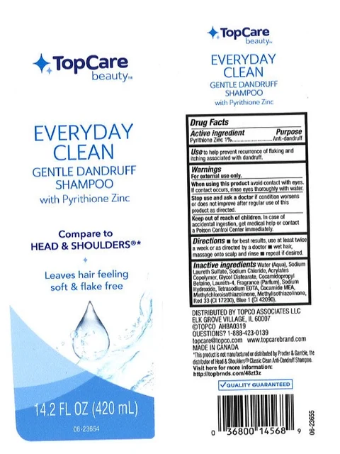 Topcare Everyday Clean Dandruff packaging