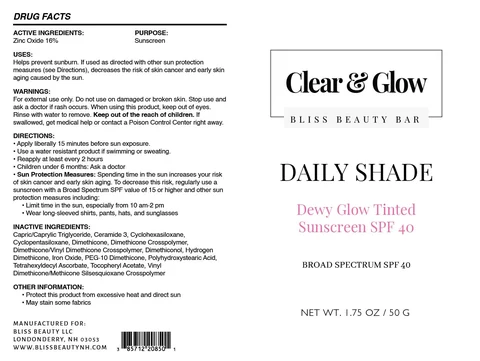 Daily Shade Dewy Glow Tinted 포장