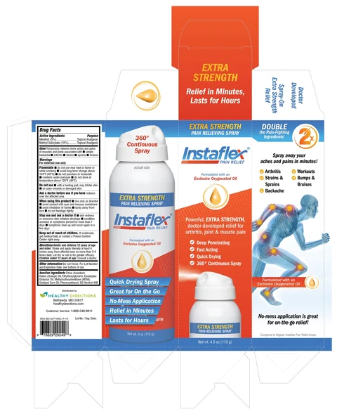 Instaflex Pain Relief packaging