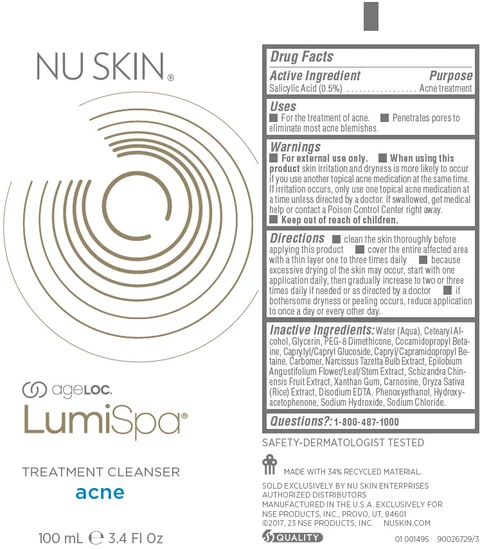 ageLOC LumiSpa Treatment Cleanser Acne packaging