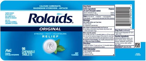Rolaids ORIGINAL packaging
