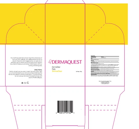 DermaClear Pads 포장