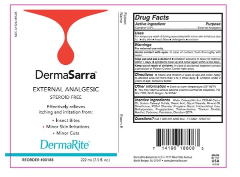 DERMASARRA 포장