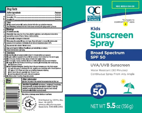 Sunscreen for Kids SPF 50 포장