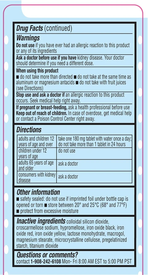 ValuMeds 24-Hour Allergy Relief packaging