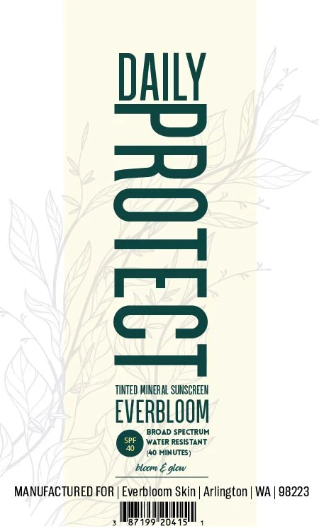 Daily Protect Tinted Mineral Sunscreen 포장