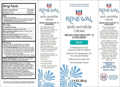 Renewal Anti-Wrinkle 포장