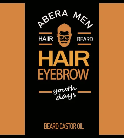 Beard Castor Oil 포장