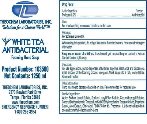 White Tea Antibacterial packaging