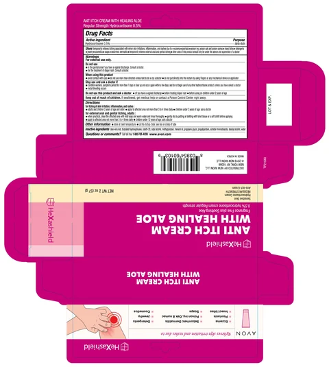 AVON HeXashield Anti ItchCream with Healing Aloe 포장