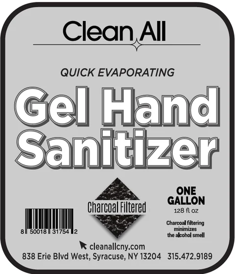Charcoal FIltered Gel Hand Sanitizer 포장