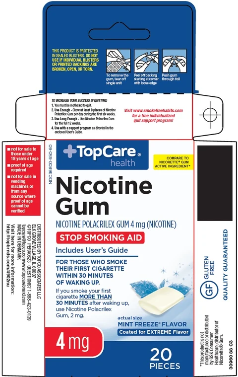 Topcare Nicotine packaging