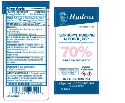 Isopropyl Alcohol packaging