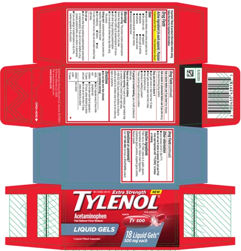 TYLENOL Extra Strength 포장