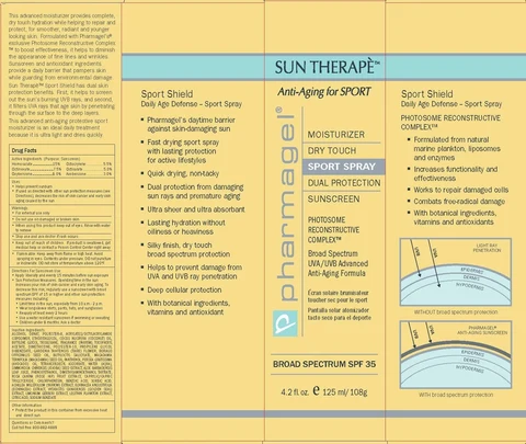 SUN THERAPE SPORT SPF-35 포장
