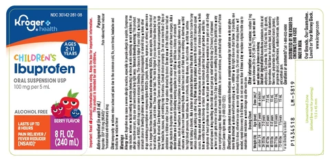 CHILDRENS IBUPROFEN 포장